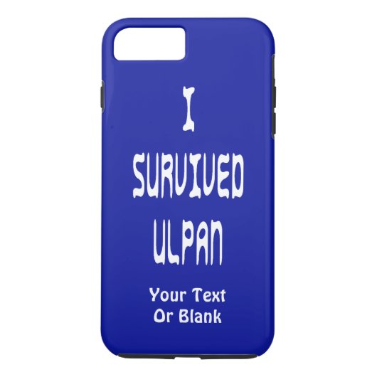 I Survived Ulpan Case-Mate iPhone Case (Achterkant)