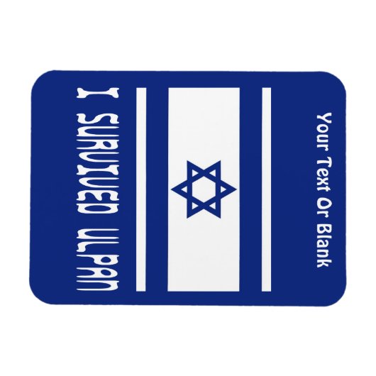 I Survived Ulpan Magneet (Horizontaal)