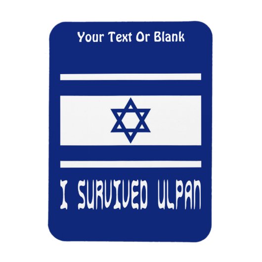 I Survived Ulpan Magneet (Verticaal)