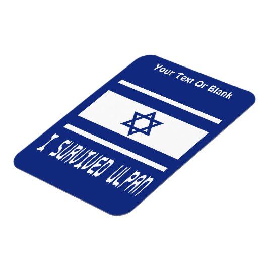 I Survived Ulpan Magneet (Linkerzijde)