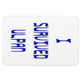 I Survived Ulpan Magneet (Horizontaal)