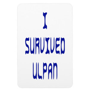 I Survived Ulpan Magneet