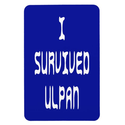 I Survived Ulpan Magneet (Verticaal)