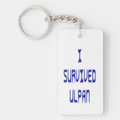 I Survived Ulpan Sleutelhanger (Voorkant)