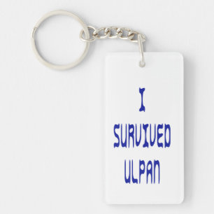 I Survived Ulpan Sleutelhanger