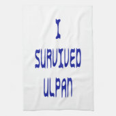 I Survived Ulpan Theedoek (Verticaal)