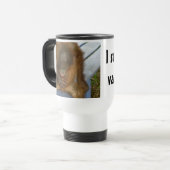 I Survived Vasectomy Humor Reisbeker (Voorkant links)