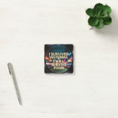 I Survived Yesterday, I Will Survive Today Post-it® Notes (Kantoor)