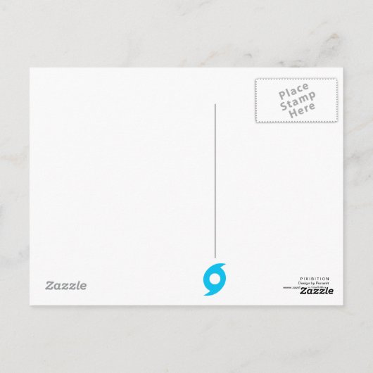 I Surviving Hurricane Irene Briefkaart (Achterkant)