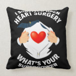 I Survivo Open Heart Surgery Bypass Heart Survivo Kussen<br><div class="desc">I Surviving Open Heart Surgery Bypass Heart Survivor</div>