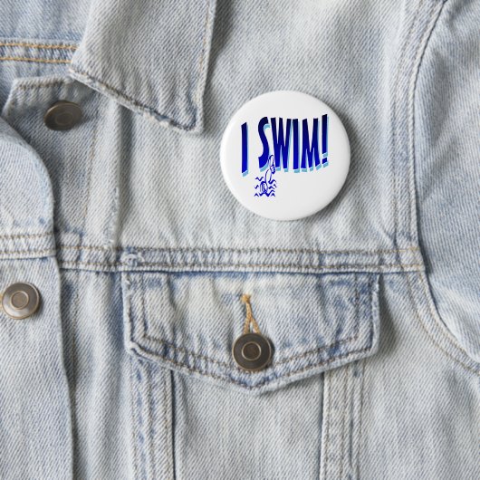 I Swim Ronde Button 5,7 Cm (In situ)