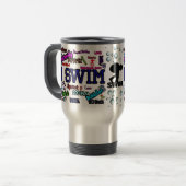I SWIM TRAVEL MUG REISBEKER (Voorkant links)
