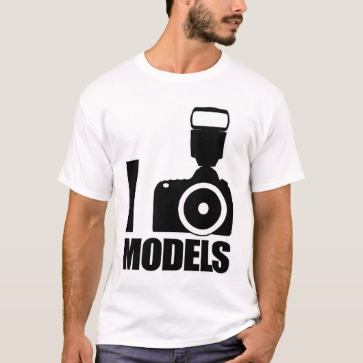 I T-shirt Fotomodellen (Voorkant)