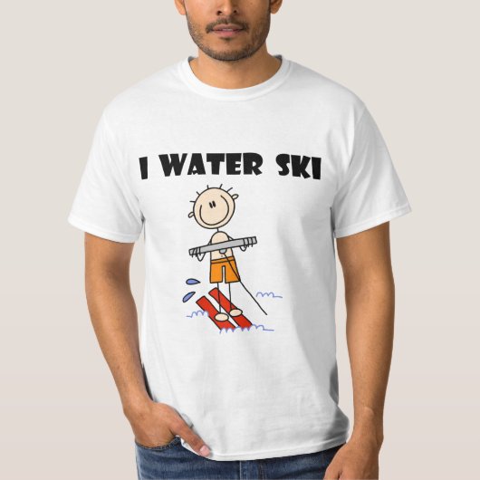 I T-shirts en giften voor de waterskki (Voorkant)