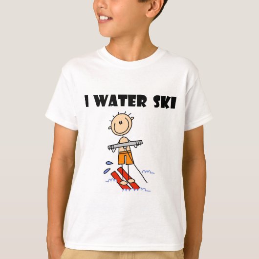 I T-shirts en giften voor de waterskki (Voorkant)