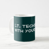 I.T. Technieken doen het Koffiemok (Voorkant links)
