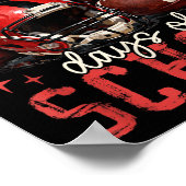 I Tackled 100 Days Of School Football Men Boy Kid  Poster (Hoek)