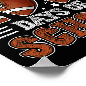 I Tackled 100 Days School Football 100th Day Of Sc Poster (Hoek)