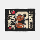 I Tackled 67 Days Of School Funny Six Seven Meme F Fleece Deken (Voorkant (Horizontaal))