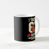 I Tackled 67 Days Of School Funny Six Seven Meme F Koffiemok (Voorkant rechts)