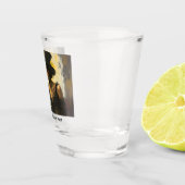I Take My Whiskey Neat Shot Glas (Rechts)