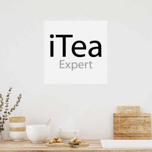 i Tea Expert Poster (Keuken)