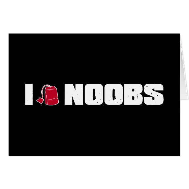 I (teabag) noobs (Voorkant Horizontaal)