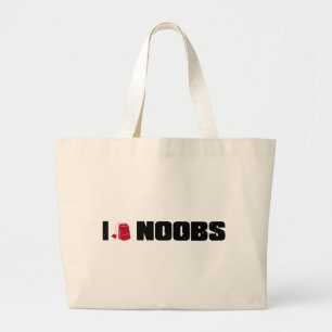 i (teabag) noobs grote tote bag