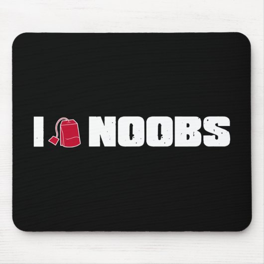 I (teabag) noobs muismat (Voorkant)