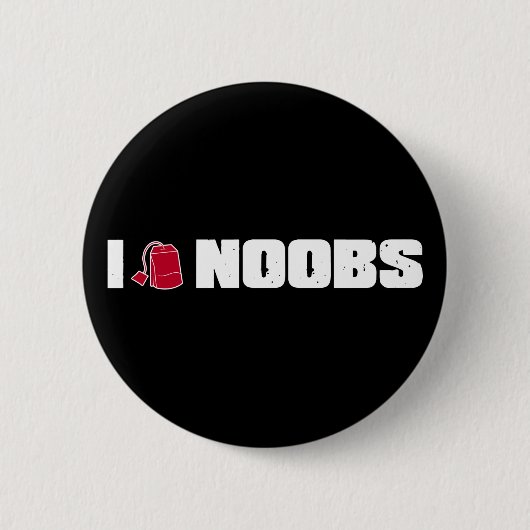 I (teabag) noobs ronde button 5,7 cm (Voorkant)