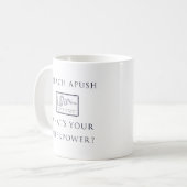 I Teach APUSH (Join of Die) Koffiemok (Voorkant links)