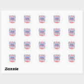 I Teach French Funny French Teacher Heroes Ronde Sticker (Vel)