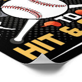 I Teach Kids To Hit And Steal Sell Coach  Poster (Hoek)