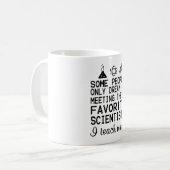 I Teach Mine Science Teacher Koffiemok (Voorkant links)