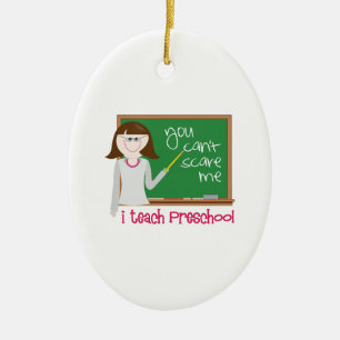 I Teach Preschool Keramisch Ornament