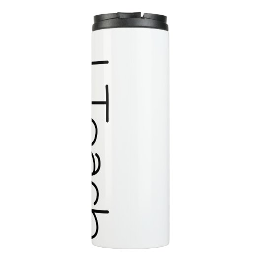 I Teach SPED Tumbler Thermosbeker (Achterkant)