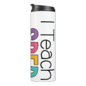 I Teach SPED Tumbler Thermosbeker (Geroteerd rechts)