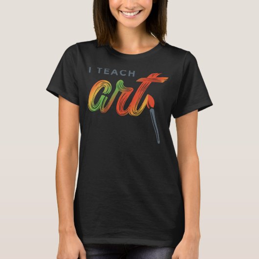 I Teach T-shirt (Voorkant)