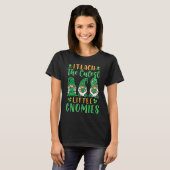 I Teach The Cutest Little Gnomies St Patricks Day  T-shirt (Voorkant volledig)
