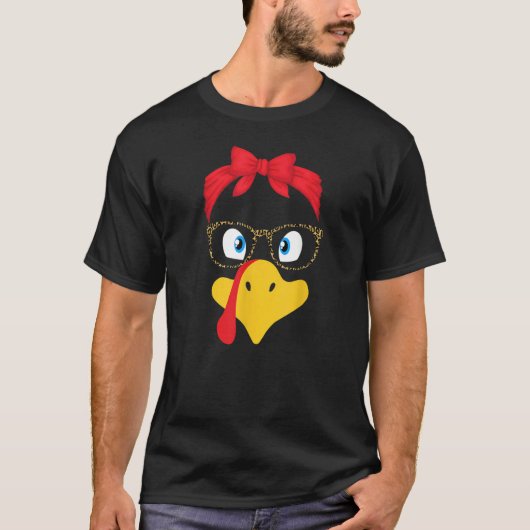I Teach The Cutest Little Turkeys Thanksgiving For T-shirt (Voorkant)
