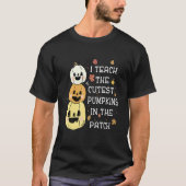 I Teach The Cutest Pumpkins In The Patch Halloween T-shirt (Voorkant)