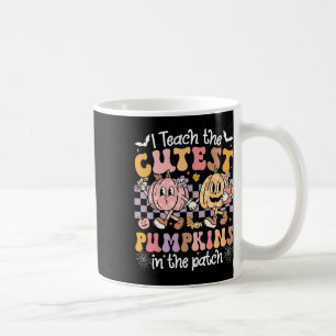 I Teach The Cutest Pumpkins In The Patch Retro Tea Koffiemok