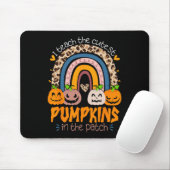 I Teach The Cutest Pumpkins In The Patch Retro Tea Muismat (Met muis)