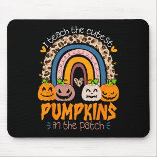 I Teach The Cutest Pumpkins In The Patch Retro Tea Muismat