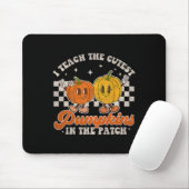 I Teach The Cutest Pumpkins In The Patch Retro Tea Muismat (Met muis)