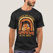 I Teach The Cutest Pumpkins In The Patch Teacher F T-shirt (Voorkant)