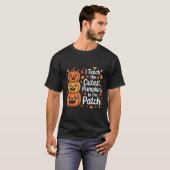 I Teach The Cutest Pumpkins In The Patch Teacher H T-shirt (Voorkant volledig)