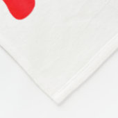 I Teach The Sweetest Little Heart Funny Valentine  Fleece Deken (Hoek)