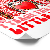 I Teach The Sweetest Little Heart Funny Valentine Poster (Hoek)