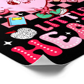 I Teach The Sweetest Little Heart Teacher Valentin Poster (Hoek)